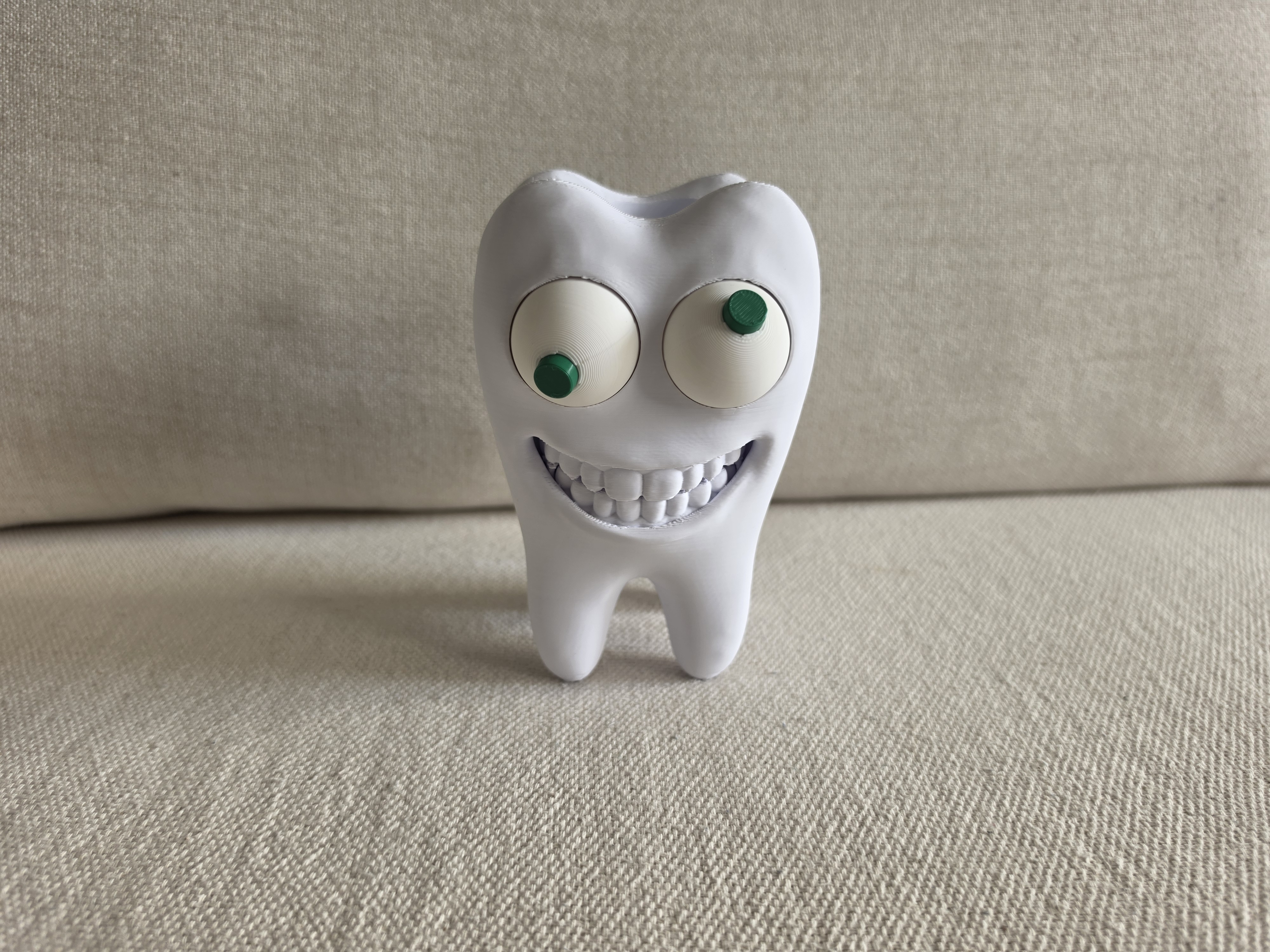 Boneco Dentinho Educativo – Modelo 3D